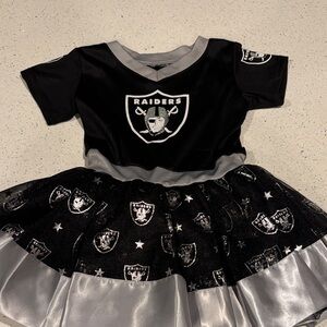 Raiders Baby Cheerleader Dress